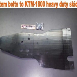 Plastic (UHMW) Performance Slip Liner WITH beaver tail link guard KTM-1801 (bolts to HD Skid Plate KTM-1800)