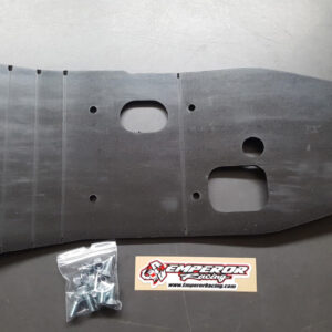 Plastic (UHMW) Performance Slip Liner WITH linkage guard beaver tail KTM-2301 (For HD skid plate KTM-2300)