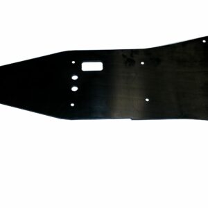 Plastic (UHMW) Performance Slip Liner WITH beaver tail link guard KTM-2211 (Fits on HD Skid Plates KTM-2210 & KTM-2385)