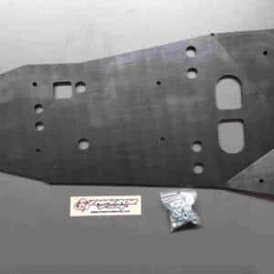 Plastic (UHMW) Performance Slip Liner WITH beaver tail link guard KTM-2471 (fits Pipe Guard Skid Plates KTM-2470)