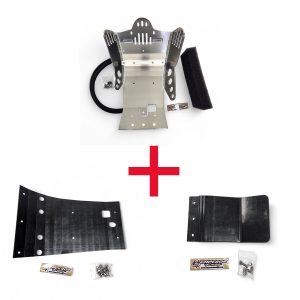 Heavy Duty Skid Plate YZFX-2555, Performance Slip Liner YZFX-2556 and Linkage Guard LG-2557 combo